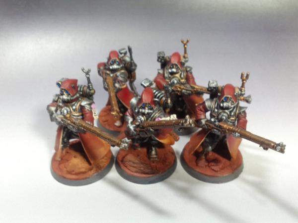 Skitarii Rangers Rifle Skitarii Rangers with Alpha, Arc Rifles, and Omnispex - Forum - DakkaDakka